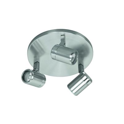 Highlight SpotRain nikkel 3-lichts rond - S7372.30