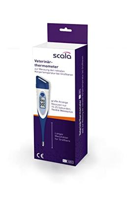 Scala SC 1091 Veterinaire koortsthermometer Watervast
