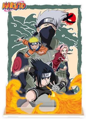 Naruto Acryl Diorama - Team 7 Naruto Acryl Diorama - Team 7