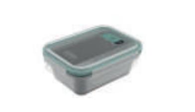 Rotho Nala Click and Lock Vershouddoos 0.5L Mistletoe Green/RVS Rotho Nala Click and Lock Vershouddoos 0.5L Mistletoe Green/RVS