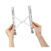 Hama Notebook-stand Aluminium Inklapbaar Kantelb. Tot 39 Cm (15,4) Zilver - thumbnail
