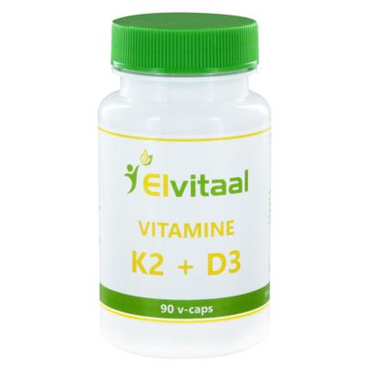 Elvitum Vitamine K2 D3 Vegicaps