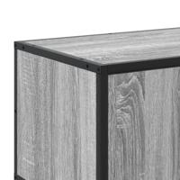 Tv-meubel 240x35x41 cm bewerkt hout grijs sonoma eikenkleurig - thumbnail