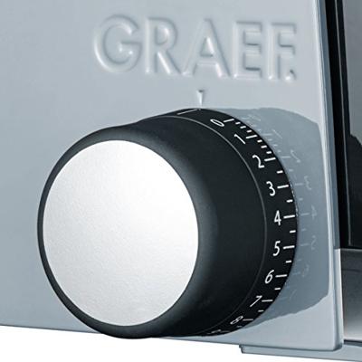Graef S110 Snijmachine Electrisch Zilver Aluminium 170 W - thumbnail