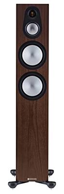 Monitor Audio Silver 300 7G vloerstaande speaker walnoot
