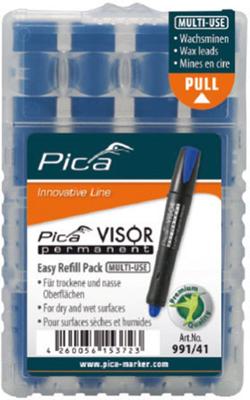 Pica 991/41 VISOR Permanent navulling blauw VE=4 - PI99141 Pica 991/41 VISOR Permanent navulling blauw VE=4 - PI99141