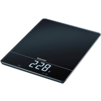 Beurer KS 34 Keukenweegschaal Digitaal Weegbereik (max.)=15 kg Zwart 200 x 263 x 20