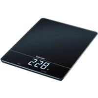 Beurer KS 34 Keukenweegschaal Digitaal Weegbereik (max.)=15 kg Zwart 200 x 263 x 20 - thumbnail
