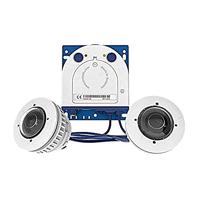 Mobotix S16B IP-beveiligingscamera, voor binnen en buiten, wit, 3072 x 2048 pixels, beveiligingscamera's (IP-beveiligingscamera, binnen en buiten, box, wit, plafond/muur, IP66) - thumbnail