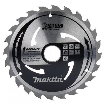Makita E-12239 Cirkelzaagblad 185 x 30 x 1.5 mm Aantal tanden: 24 1 stuk(s)