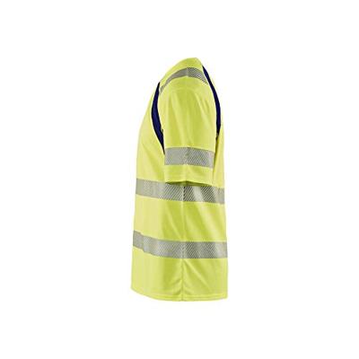 Blåkläder UV-T-Shirt High-Vis 33971013 | High-Vis Geel/Marineblauw | Maat XL - 7330509655139