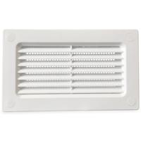 Kunststof Gevelklep (buiten Toepassing) Voor Kanaal 120 X 60mm - Wit - thumbnail