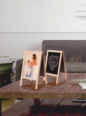 Krijtbord securit mini tafelstoepbord