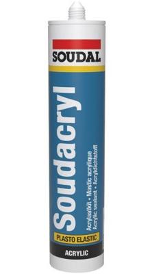 Soudal Soudacryl | Acrylaatkit | Wit | 310 ml - 116431