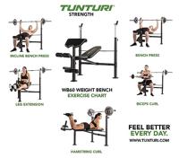Tunturi WB60 Weight Bench - thumbnail