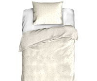 Dekbedovertrek set - Beige - thumbnail