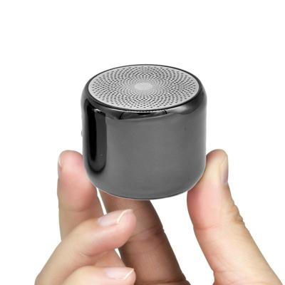 M1 Mini Bluetooth Subwoofer speaker draagbare aluminium legering draadloze TWS Bluetooth ondersteuning handsfree Call (Ceramic Black)
