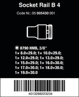 Wera Dop-magneetstrip B 4 Zyklop doppenset | 3/8"-aandrijving | 9-delig - 05005430001 - thumbnail