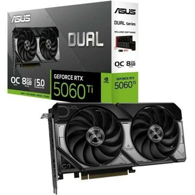 VGA ASUS GeForce RTX 5060 TI DUAL-RTX5060TI-O8G VGA ASUS GeForce RTX 5060 TI DUAL-RTX5060TI-O8G