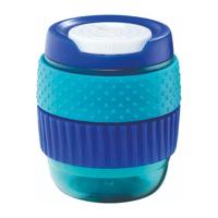 Quantore Puntenslijper maped kidy learn concentration 1-gaats blauw - thumbnail