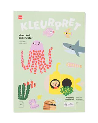 HEMA Kleurboek A4 onderwater