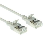 ACT DC7030 LSZH U/FTP CAT6A Datacenter Slimline Patchkabel Snagless | RJ45 Connectoren | Grijs | 15 cm - thumbnail
