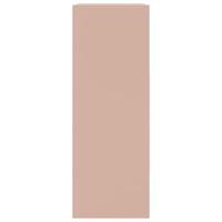 Dressoir 67x39x107 cm staal roze - thumbnail