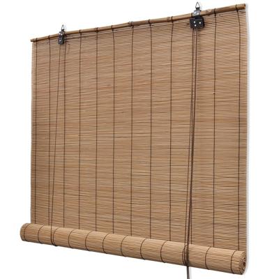 Rolgordijn 150x220 cm bamboe bruin Rolgordijn 150x220 cm bamboe bruin
