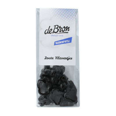 De Bron Zoute Klavertjes Suikervrij De Bron Zoute Klavertjes Suikervrij