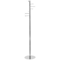 Maul Staande kapstok 9406496 MAULcalima Aantal haken: 7 (Ø x h) 35 cm x 177 cm Metaal, Staal Lichtzilver 1 stuk(s) - thumbnail