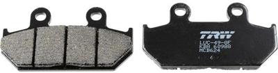 TRW remblokken "mcb 624 brake pad mcb 624 organic standard