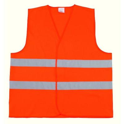 Opsial veiligheidsvest - 2 strepen - high visibility - oranje - maat M