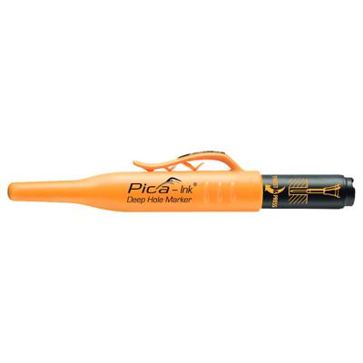 Pica Ink Marker voor diepe gaten zwart 150/46 maakt het leven makkelijker
