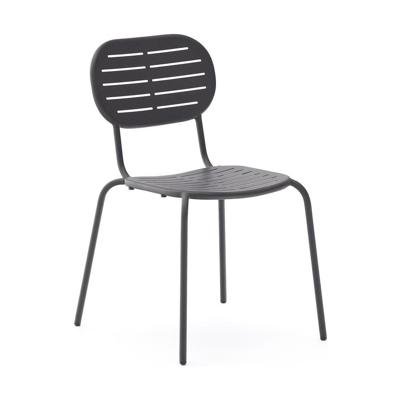Kave Home Brai tuinstoel gegalvaniseerd Donkergrijs Kave Home Brai tuinstoel gegalvaniseerd Donkergrijs