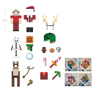 Mattel Minecraft Adventskalender Speelgoed Leeftijdsklasse Vanaf 6 jaar