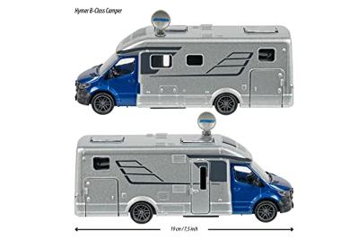 Camper Majorette Camping Car Mercedes Grijs - thumbnail