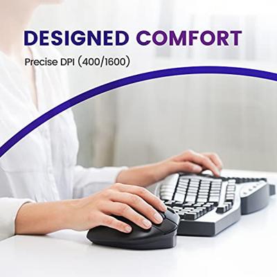 Perixx PERIMICE-720 Muis Radiografisch, Bluetooth Zwart 600 dpi, 1600 dpi Met trackball