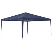 Partytent 4x4 m blauw - thumbnail