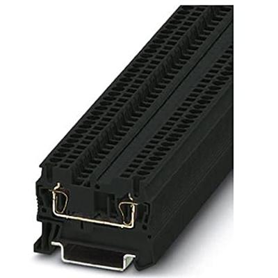 Phoenix Contact 3037067 Doorgangsserieklem 4.2 mm Spanveer Zwart 50 stuk(s)