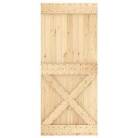 VidaXL Deur narvik 90x210 cm massief grenenhout - thumbnail
