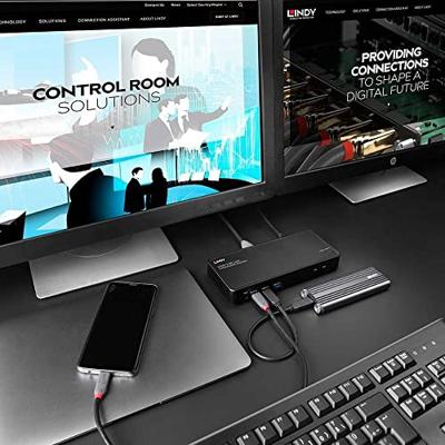 LINDY 43202 USB-C dockingstation Geschikt voor merk (dockingstation): Universeel USB-C Power Delivery
