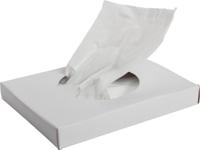 Primesource hygiënezakjes PEHD, wit, 48 x 25 stuks - thumbnail