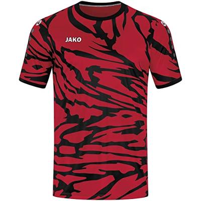 JAKO 4242K Shirt Animal Km Kids - Sportrood/Zwart - 128