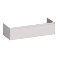 Brauer Hope - Onderkast - 120 cm - met 1 Softclose Lades Greeploos en 2 Sifon Uitsparingen Mat Zand - thumbnail