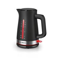 Bosch TWK4M223 MyMoment Waterkoker 1.7L 2400W Zwart/RVS - thumbnail