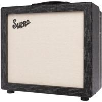 Supro 1614RT Amulet 1x12 Black Scandia 15W gitaarversterker combo met buizen reverb en tremolo - thumbnail