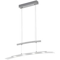 LED Hanglamp - Trion Somas - 16W - Aanpasbare Kleur - Dimbaar - Rechthoek - Mat Nikkel - Aluminium - thumbnail