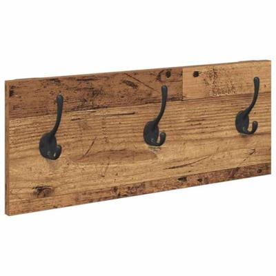 Halmeubelset met lade met plank 4 pcs Oudhout Bewerkt hout