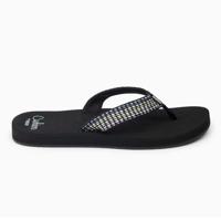 Reef Slippers Baja Elana CJ7337 Zwart-37.5 maat 37.5 - thumbnail