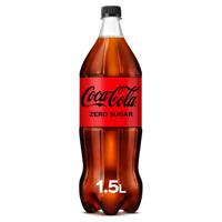 Frisdrank coca cola zero petfles 1.5 liter | 4 stuks - thumbnail